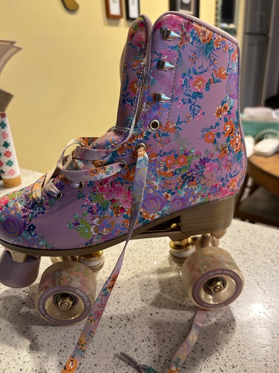Impala Other - Women's Cynthia Rowley Floral High-Top Roller Skate Boots by Impala